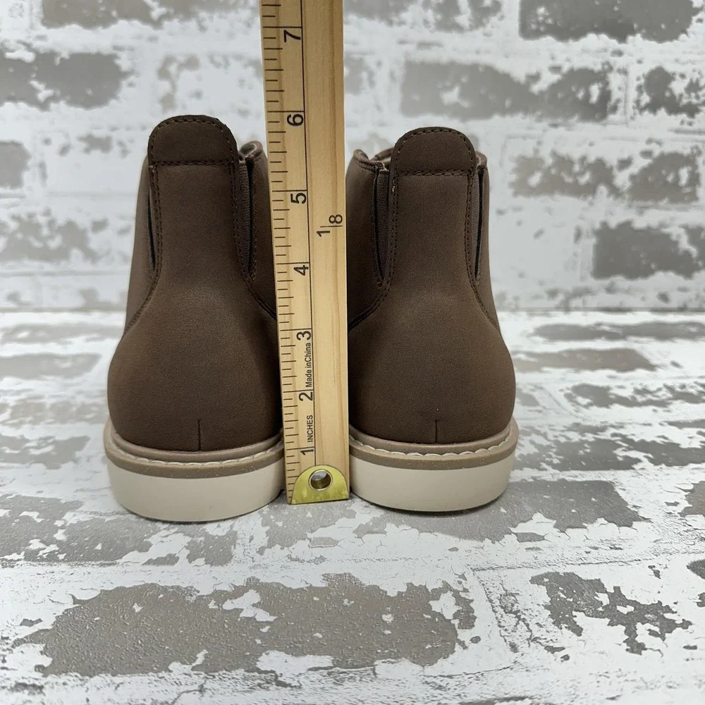 Hawker Rye Chukka Boots Mens Size 11.5 Brown Lace Up Casual Rubber Sole‎